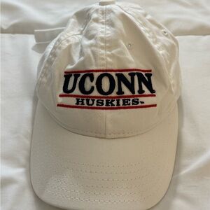 UConn Huskies White Cap